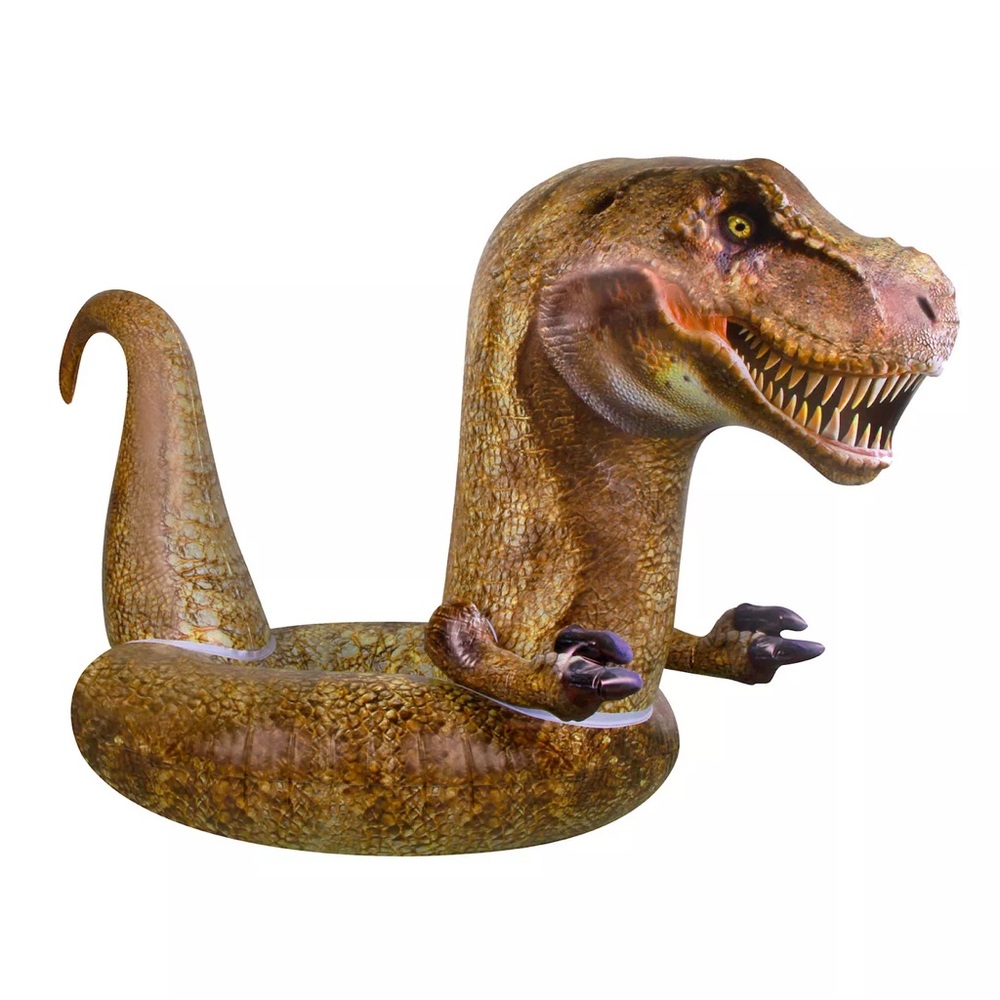 Coconuts by Matisse Brown Tyrannosaurus Rex Pool Float